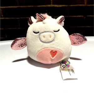 Squishmallow - Raquel the Pegasus 3.5" Keychain Clip no tags